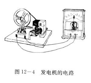 自制手摇发电机灯泡可亮